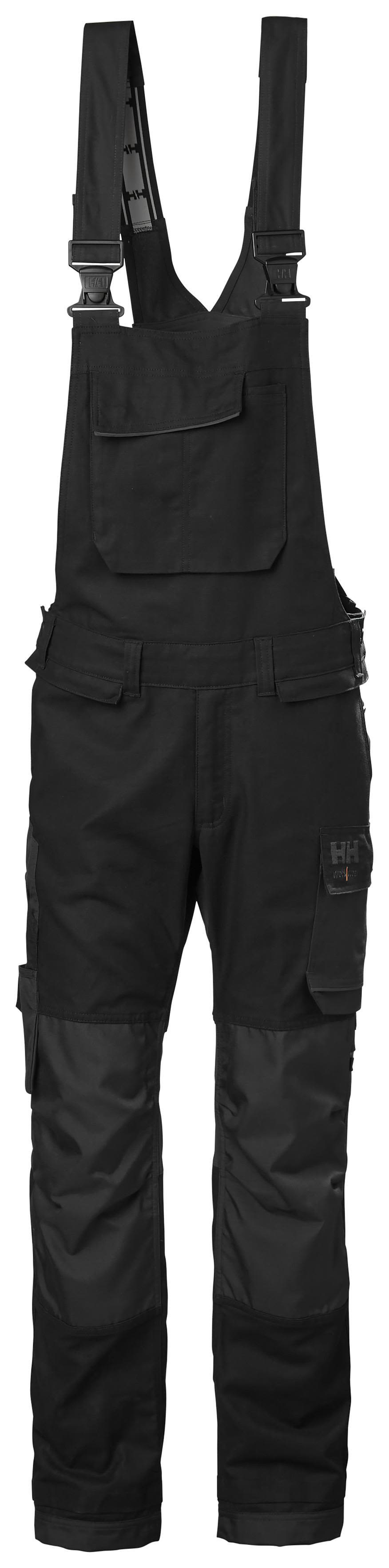 Helly Hansen Workwear Oxford 2.0 77615-999 Hängselbyxa svart/grå Svart/grå