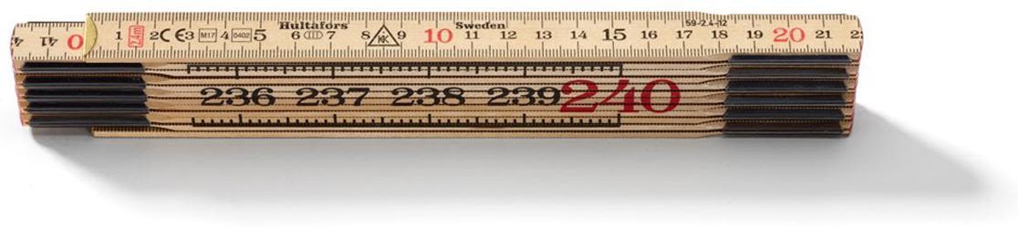 Hultafors 59-2.4-12 Meterstokk 2,4 m