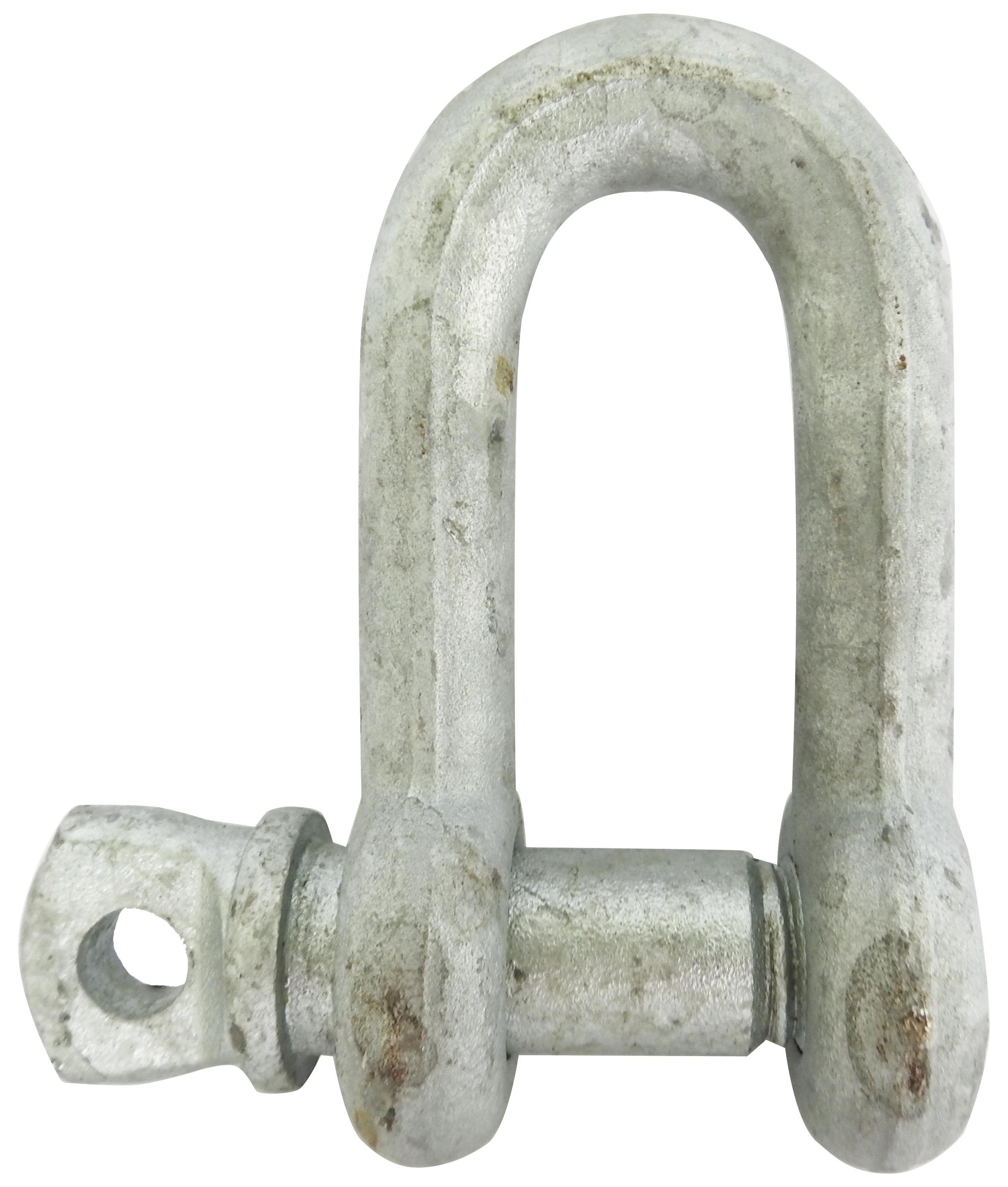 Gunnebo A773120 Schackel rak, kl-3, galvaniserad M20, 2,4T