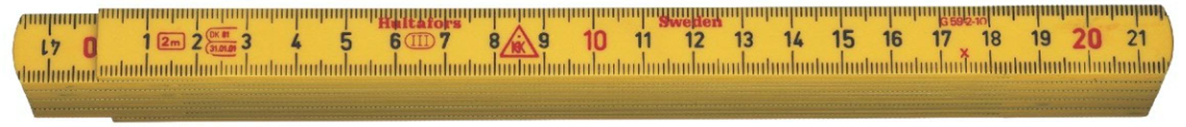 Hultafors G 59-1-10 GU Meterstokk 1 meter