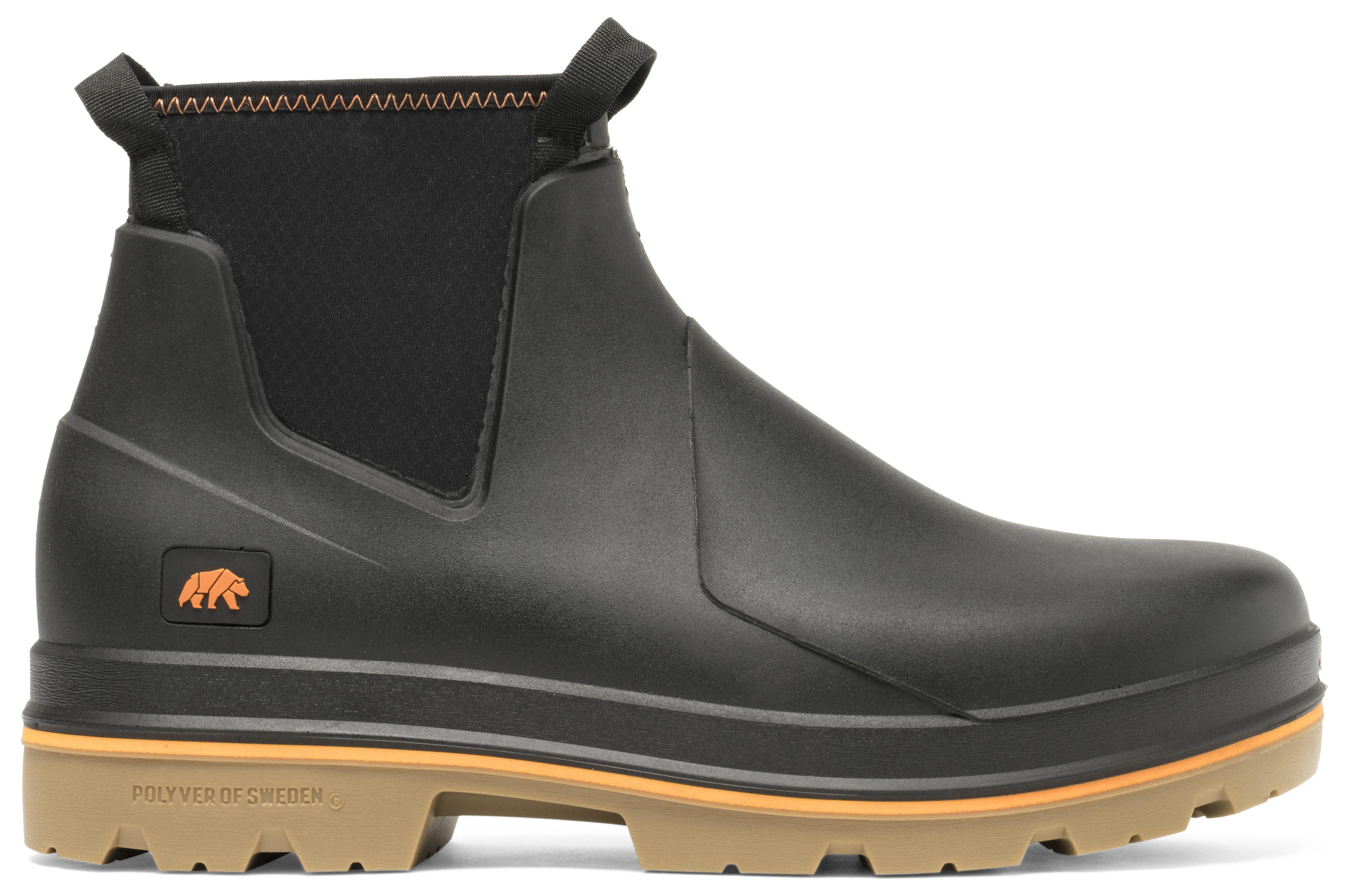 Polyver Sweden SL25 Chelsea Yrkesstövel svart/sand Svart/Sand