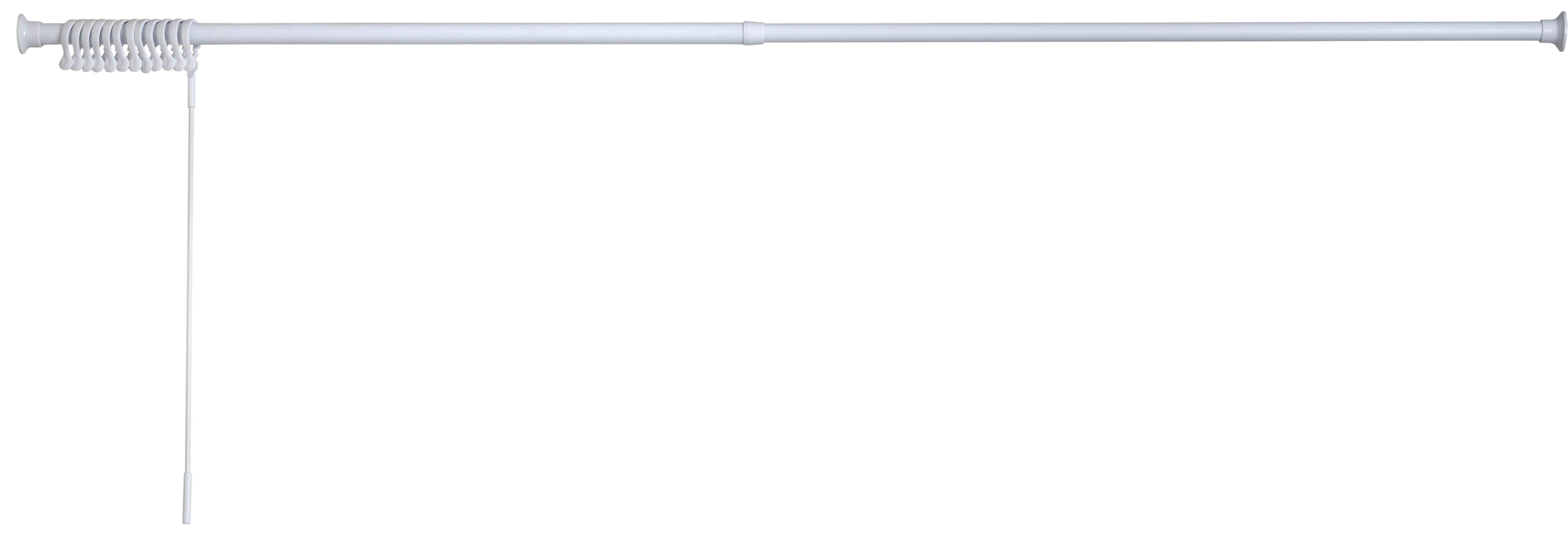 Erics Industrier 108 Duschdraperistång rak, steglös förlängning 75-110 cm