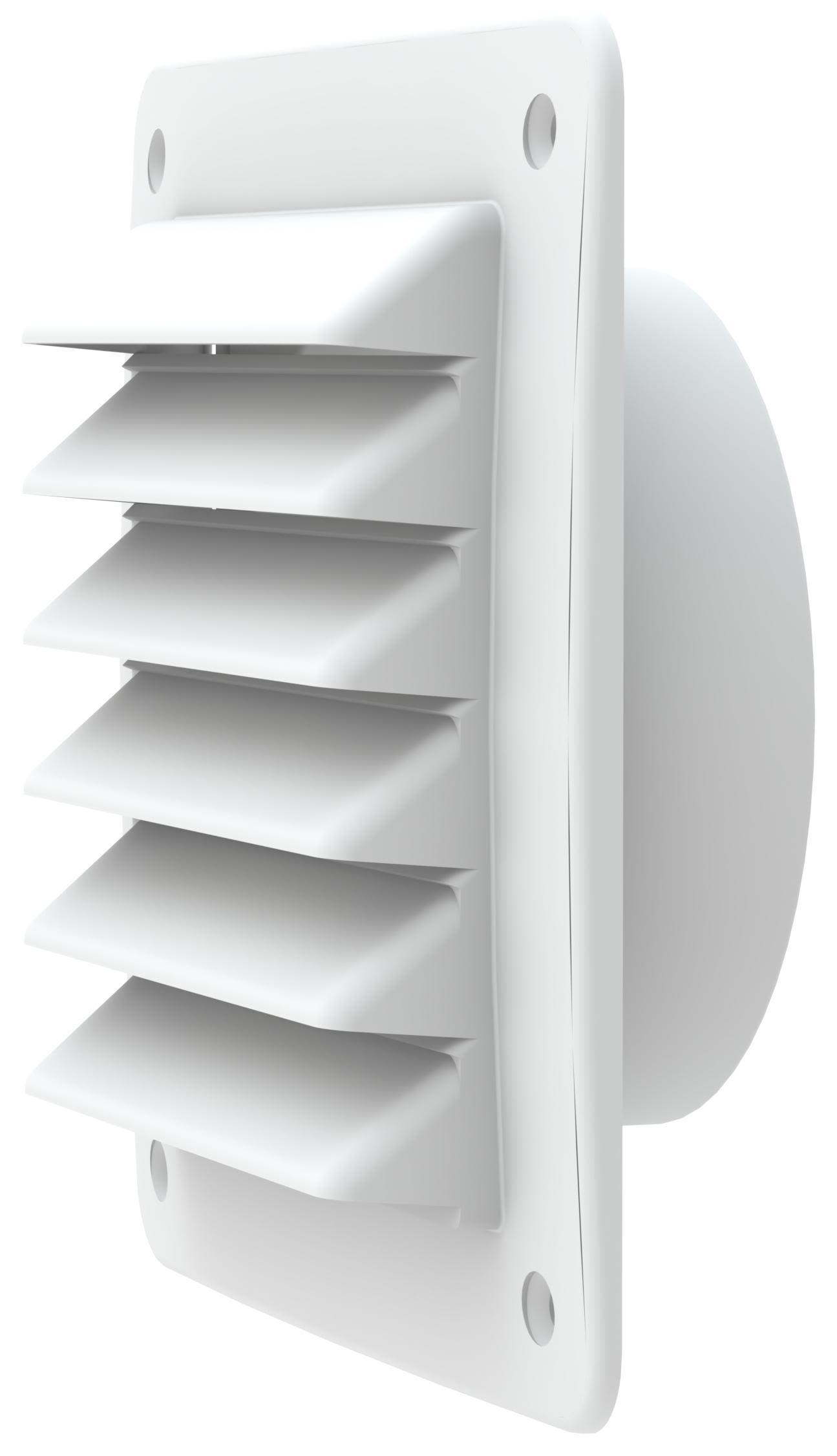 Fresh 182801 Galler med stos, 150x150 mm Vit (vit stos)