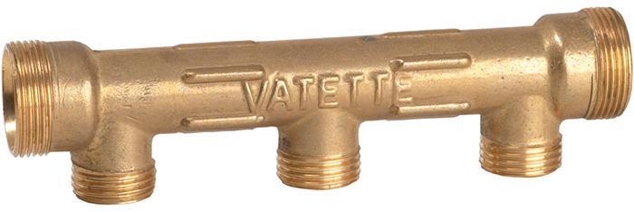 Vatette 1875806 Fördelare M28 x1,5 mm, c/c 50, G15 3-rör