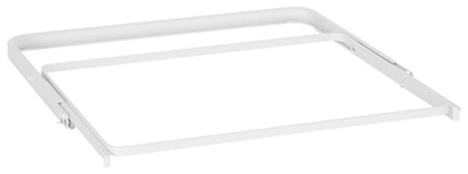 Elfa 234010 Utdragsram för back Vit