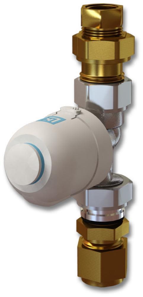 LK Systems Mini Termostatventilsats G15 x 12 mm