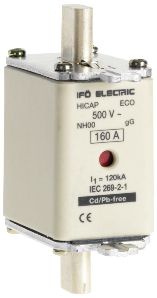 Ifö Electric Eco gG Knivsäkring 500V, strl 00, 3-pack 125A
