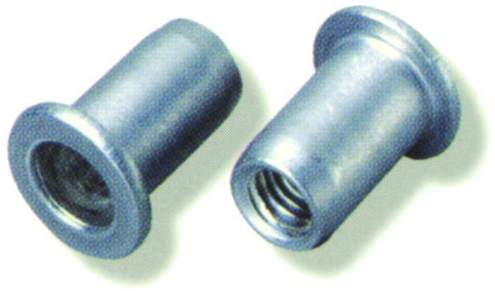 Ejot 460419 Blindnitmutter RF A2, plant huvud, 200-pack FTT/C M8, GR.0,8-3,5