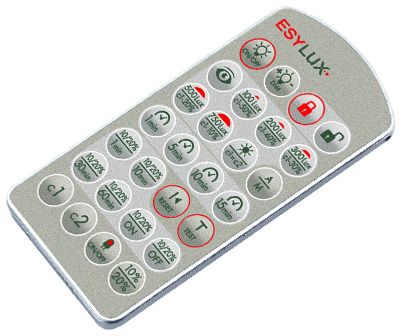 ESYLUX EP10425899 Fjernbetjening