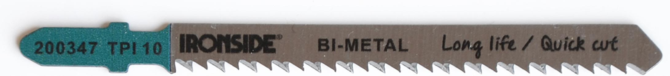Ironside 203131 Pistosahanterä 100x8x1,5 mm, 25 kpl
