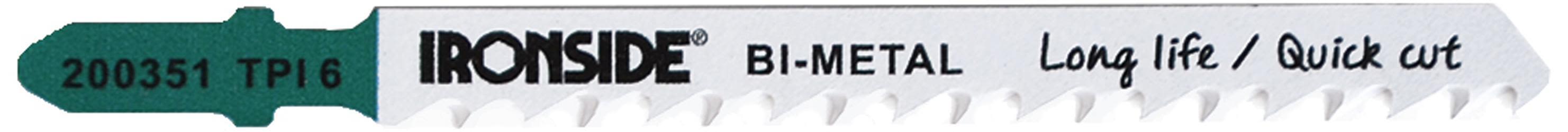 Ironside 203125 Sticksågblad 100x8x1.3 mm, 25-pack