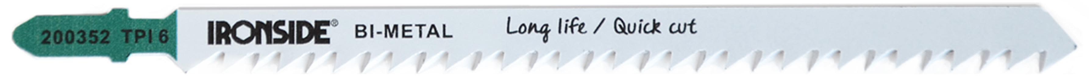 Ironside 203129 Sticksågblad 152x9.6x1.25 mm, 25-pack