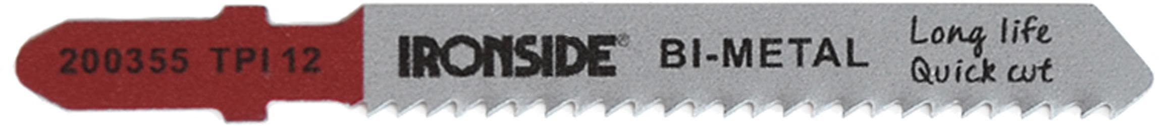 Ironside 203133 Sticksågblad 76x8x1 mm, 25-pack