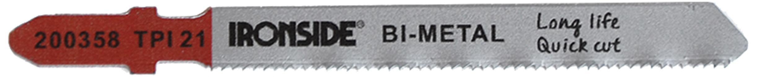 Ironside 203130 Sticksågblad 85x8x1 mm, 25-pack