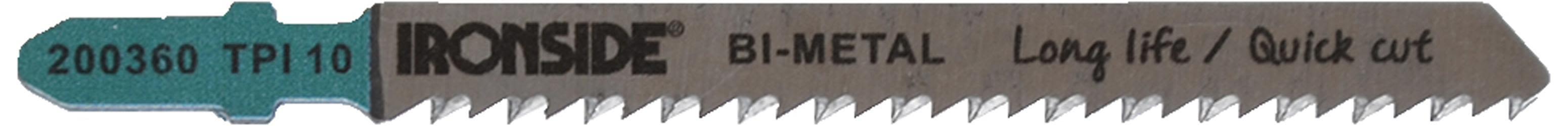 Ironside 203132 Sticksågblad 100x8x1.5 mm, 25-pack