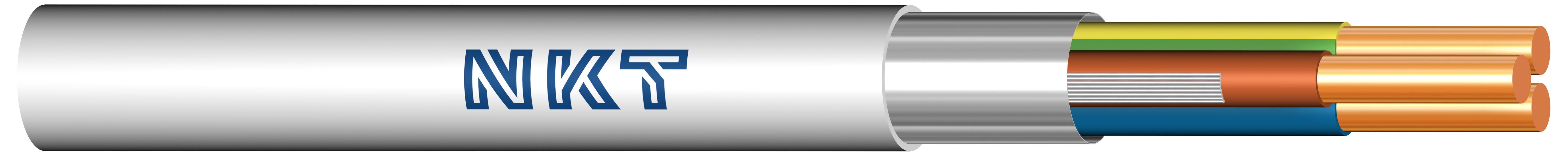 NKT EXLQ XTRA Installationskabel 5G1.5 mm², 450/750V 50 m, ring