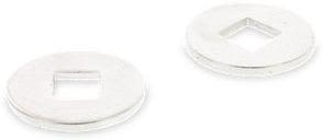 Schäfer & Peters 044040180 Bricka FÖR TRÄKONSTRUKTION A4, DIN 440 18 x 56 x 5 mm, 50-pack
