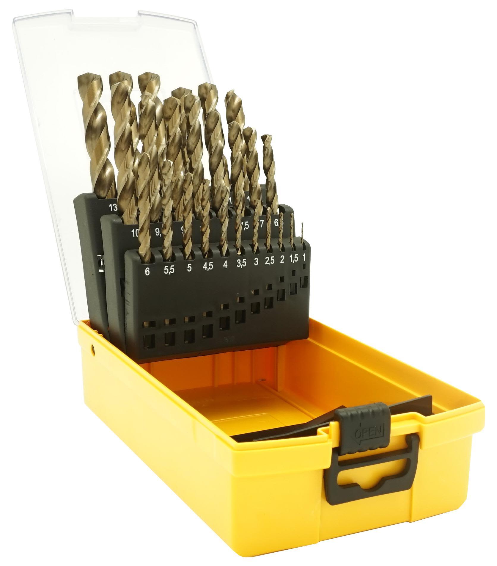 Ironside Pro 201271 Borrkassett 25 st. borrar, 1-13 mm