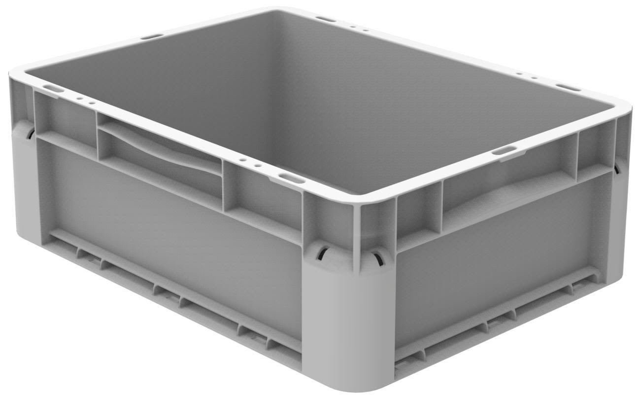 Schoeller Allibert Euroclick 8304 Transportlåda 400x300x235 mm Grå