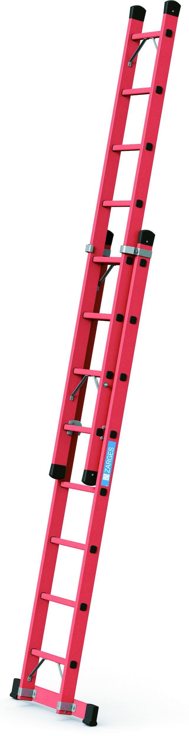 Zarges Everest EFA 2E Utskjutsstege glasfiber 2 x 8 steg