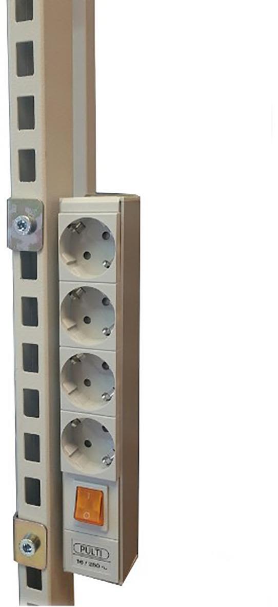GBP 203089 Energipanel 4 x Schuko, jordade