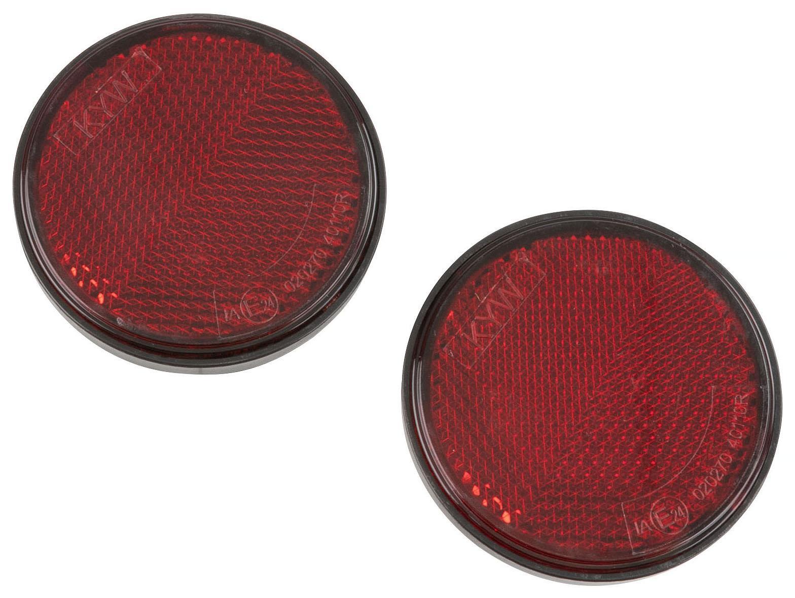CJ 547174 Fordonsreflex till släpvagn, 2-pack, röd