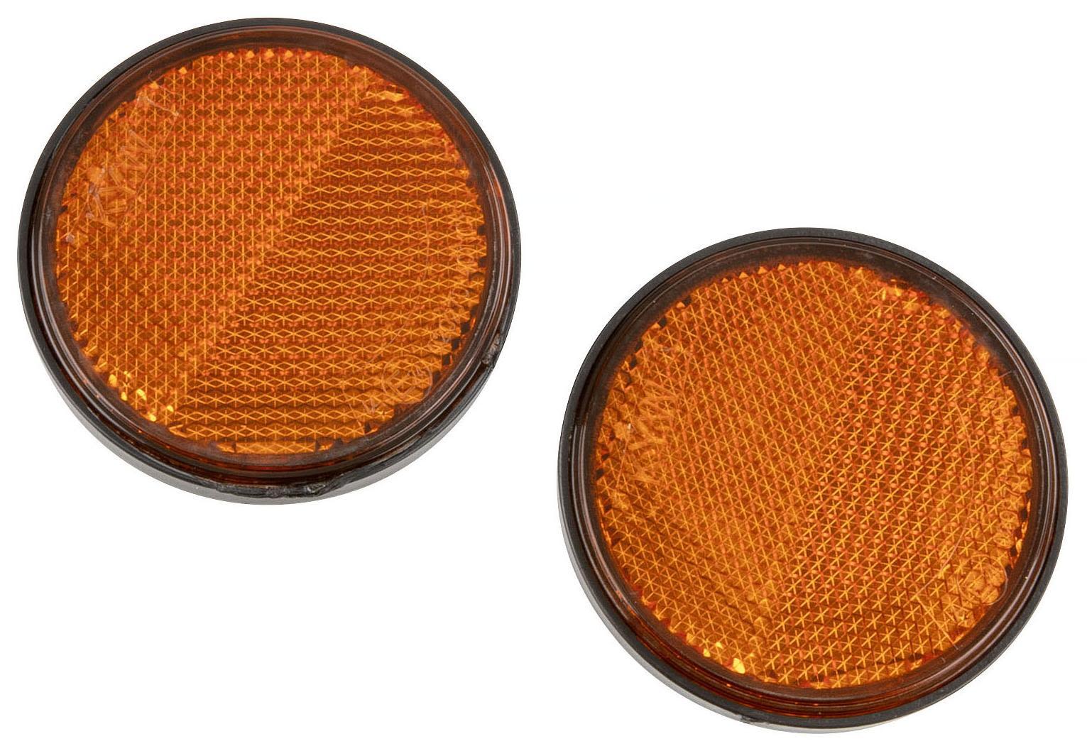 CJ 547175 Fordonsreflex till släpvagn, 2-pack, orange