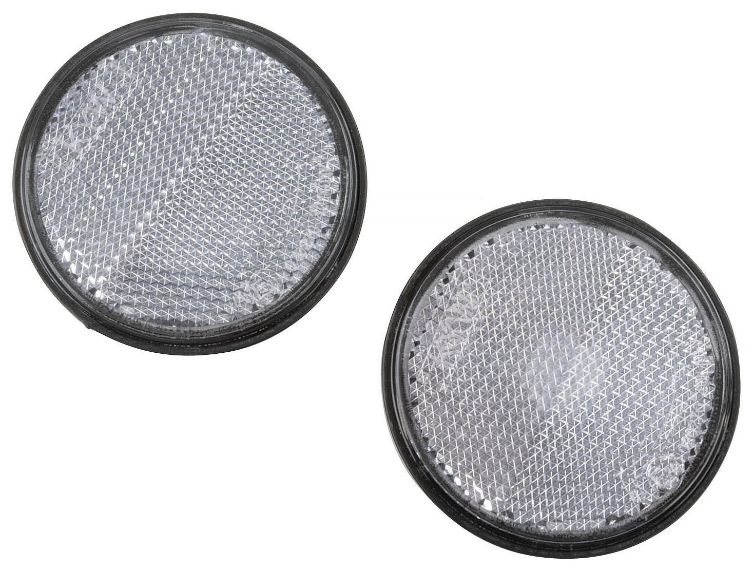 CJ 547176 Fordonsreflex till släpvagn, 2-pack, vit