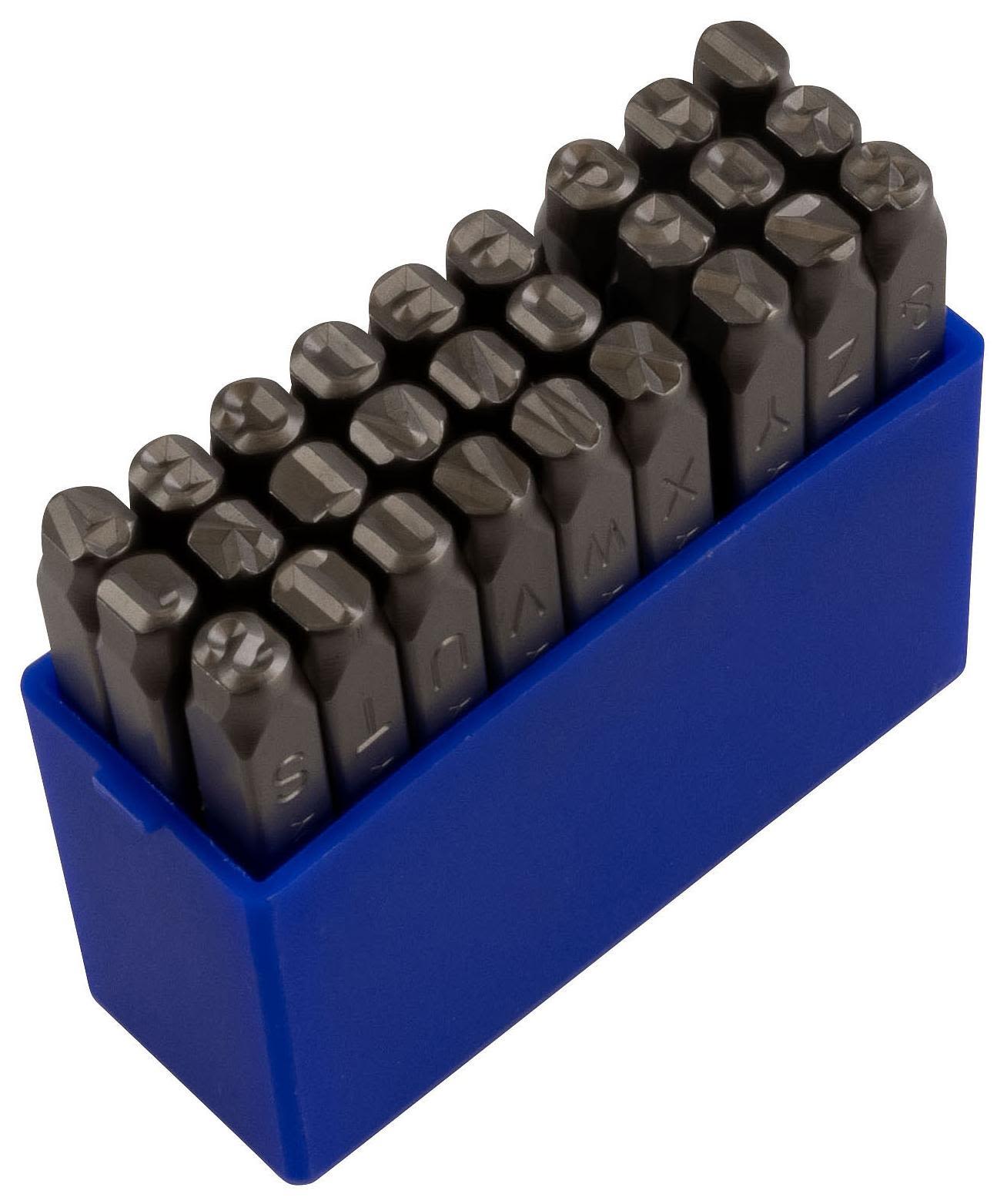 PELA 549854 Bokstavsstans 6 mm, 27-pack