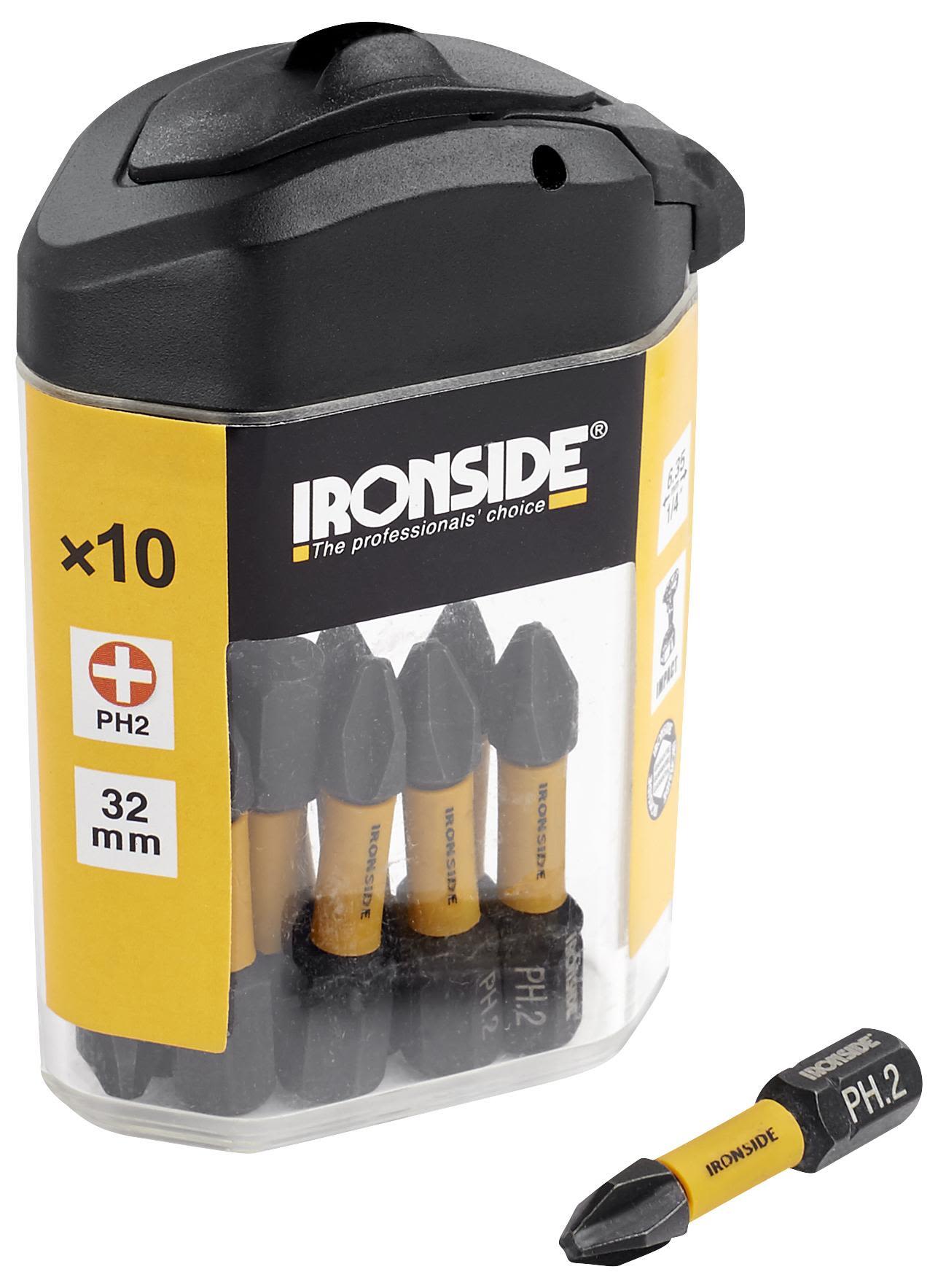 Ironside 201233 Kraftbits 32 mm, Phillips, 10-pack PH3