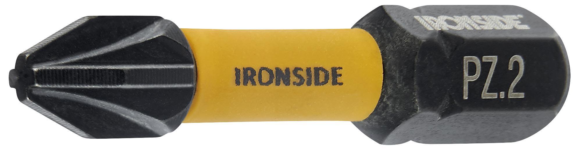 Ironside 201238 Kraftbits 32 mm, Pozidriv, 2-pack PZ1