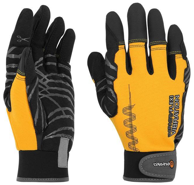 Eureka Impact Vibration Flexi Anti-vibrationshandske Fleksibel, vibrationsdæmpende 9