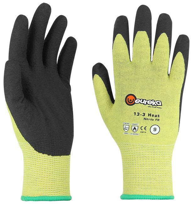 Eureka 13-3 HN FR Arbetshandske nitrilgummi, skärskydd 10