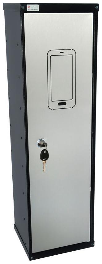 Vindico Security UNITEL 8 Laddskåp för mobiltelefon 1 lucka