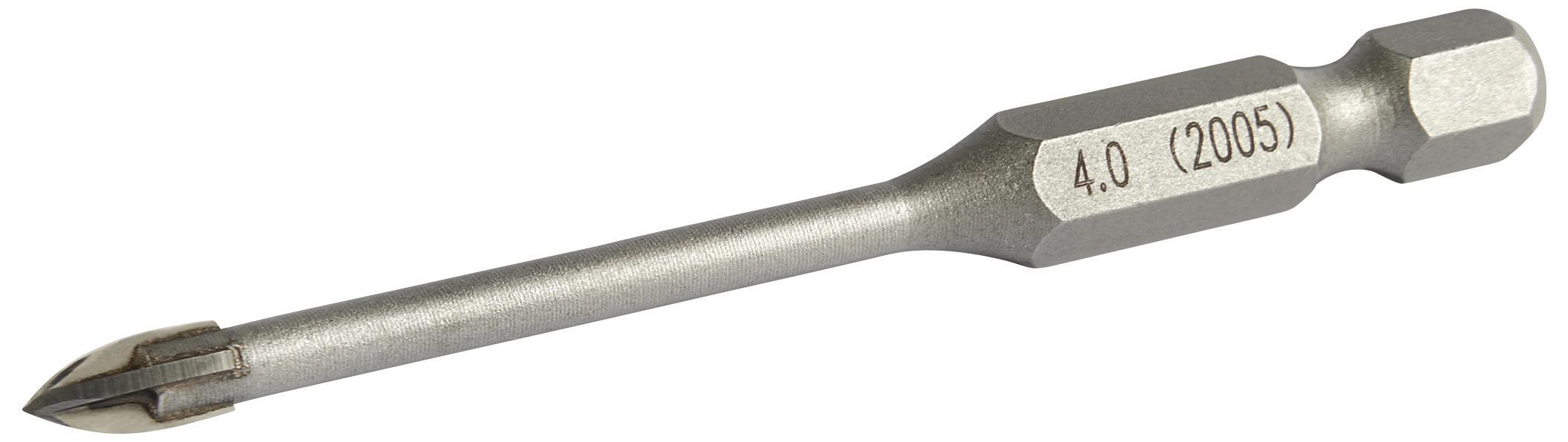 Ironside 202169 Kakelborr 4-skär, 750-2000 rpm Ø4x70 mm