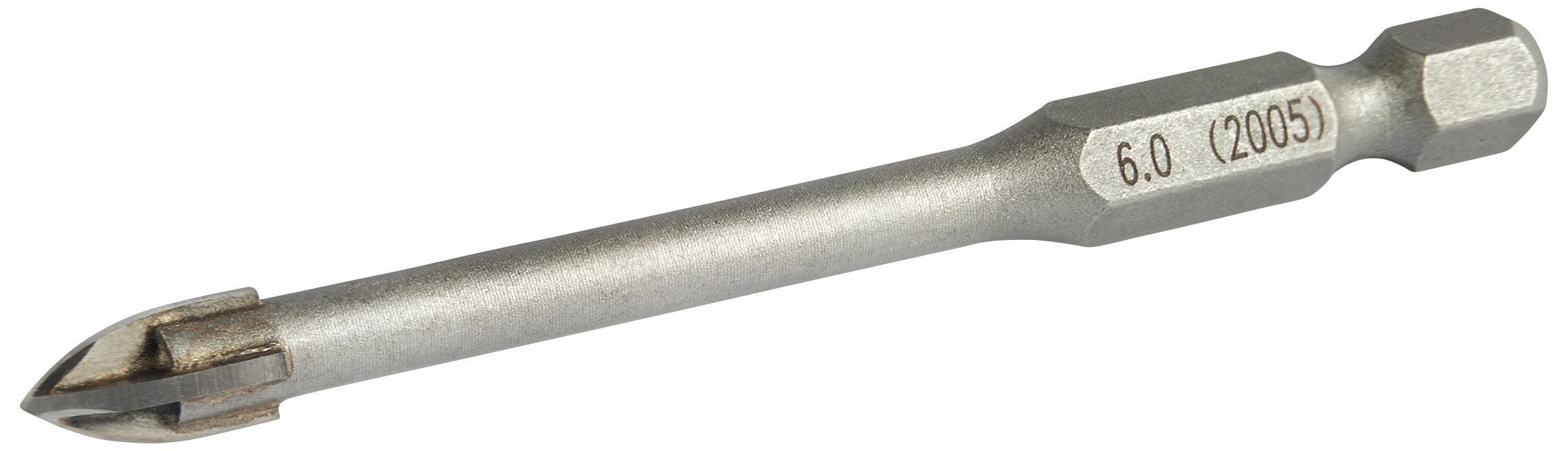 Ironside 202166 Kakelborr 4-skär, 750-2000 rpm Ø6x75 mm