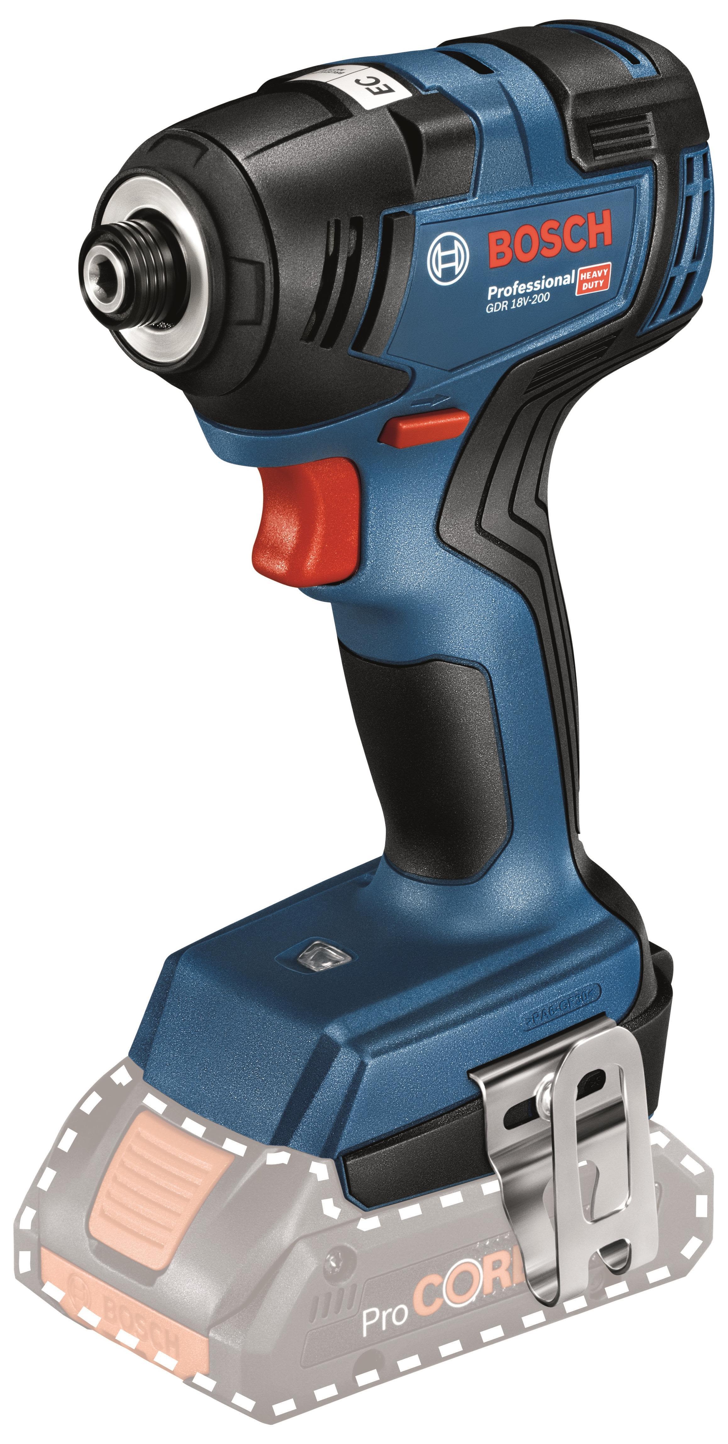 Bosch GDR 18V-200 Slagskrutrekker uten batteri og lader