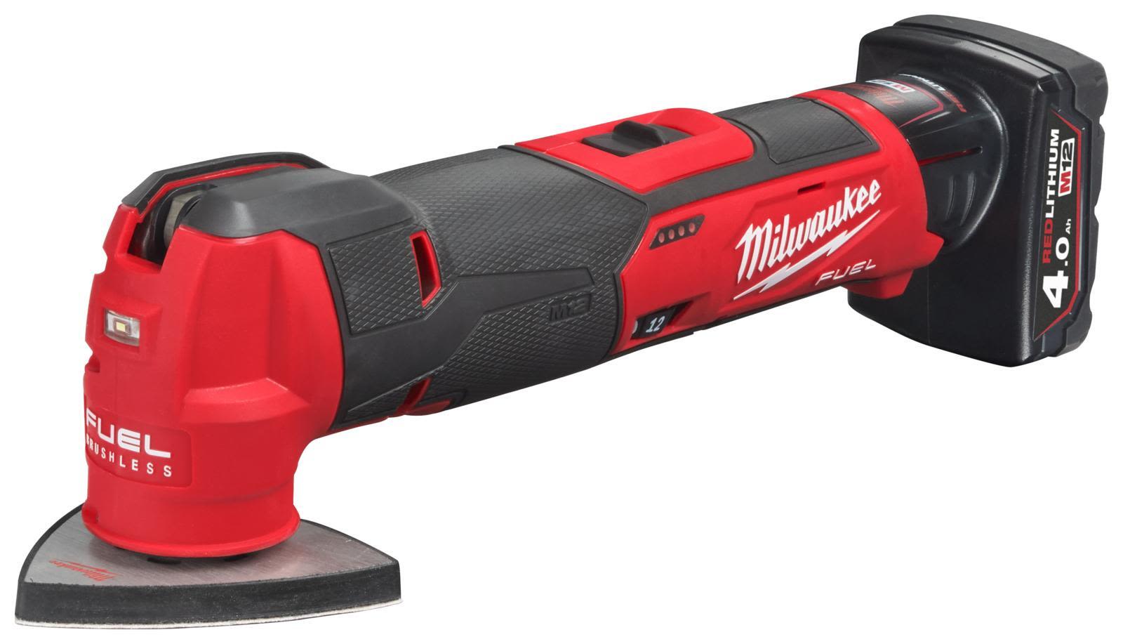 Milwaukee M12 FMT-422X Multiverktyg med batteri och laddare