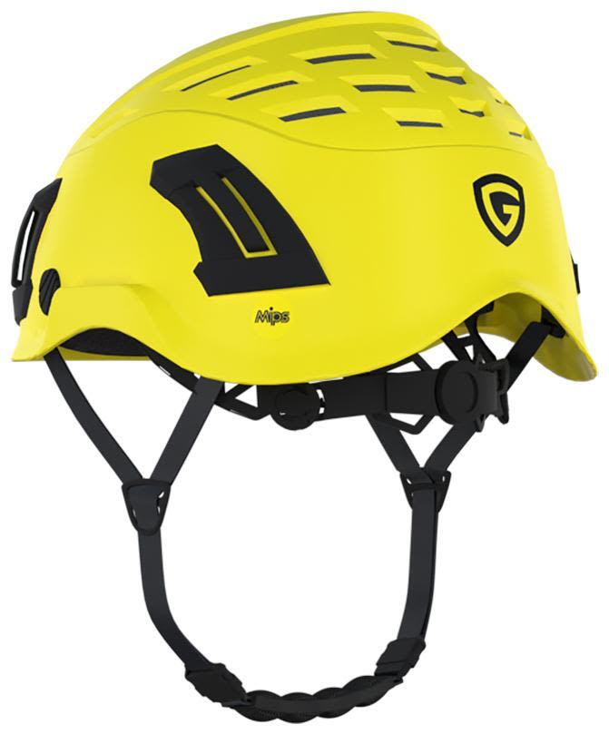 ARM204 Vernehjelm ventilert Gul