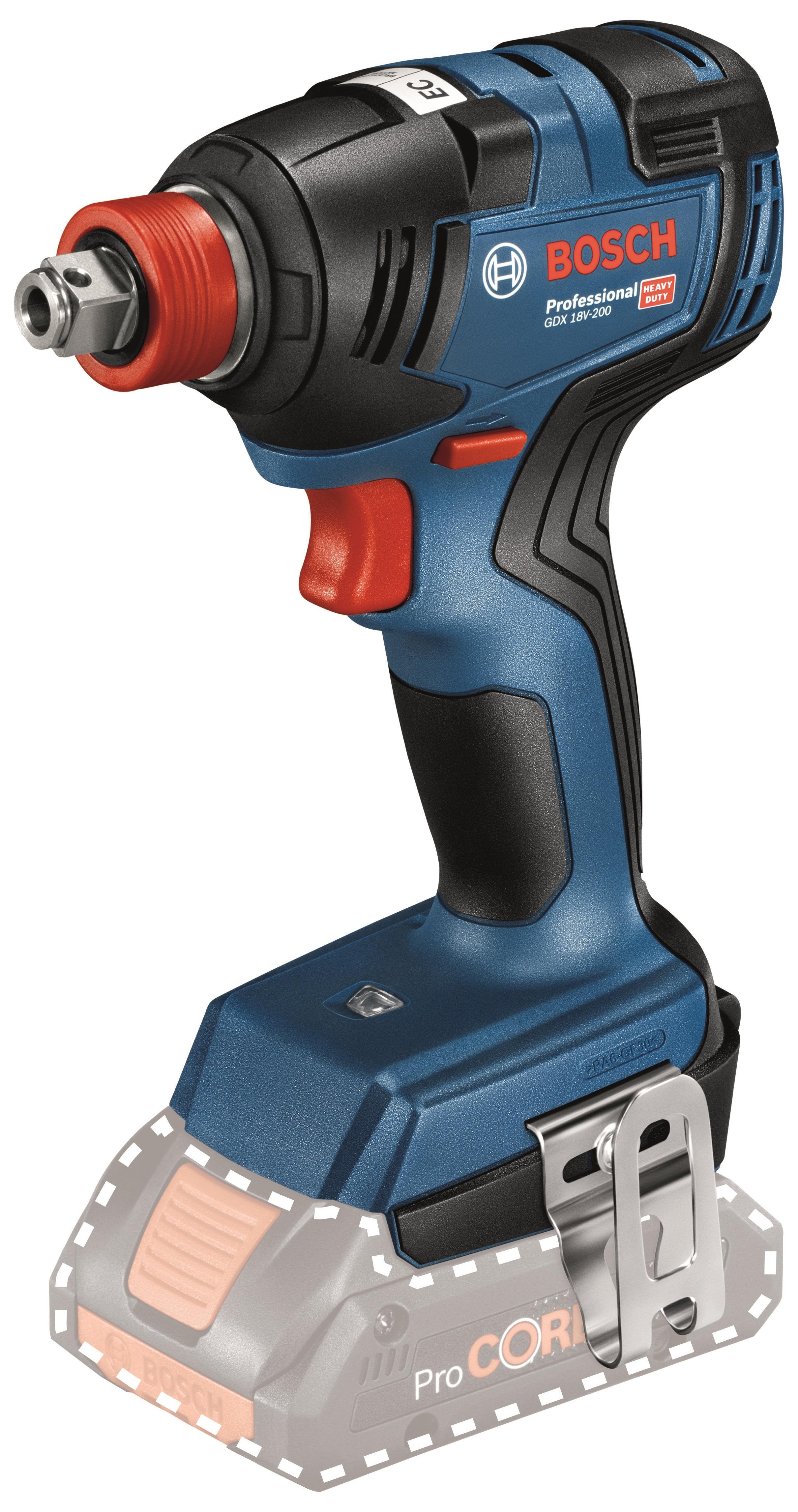 Bosch GDX 18V-200 Kombitrekker uten batteri og lader