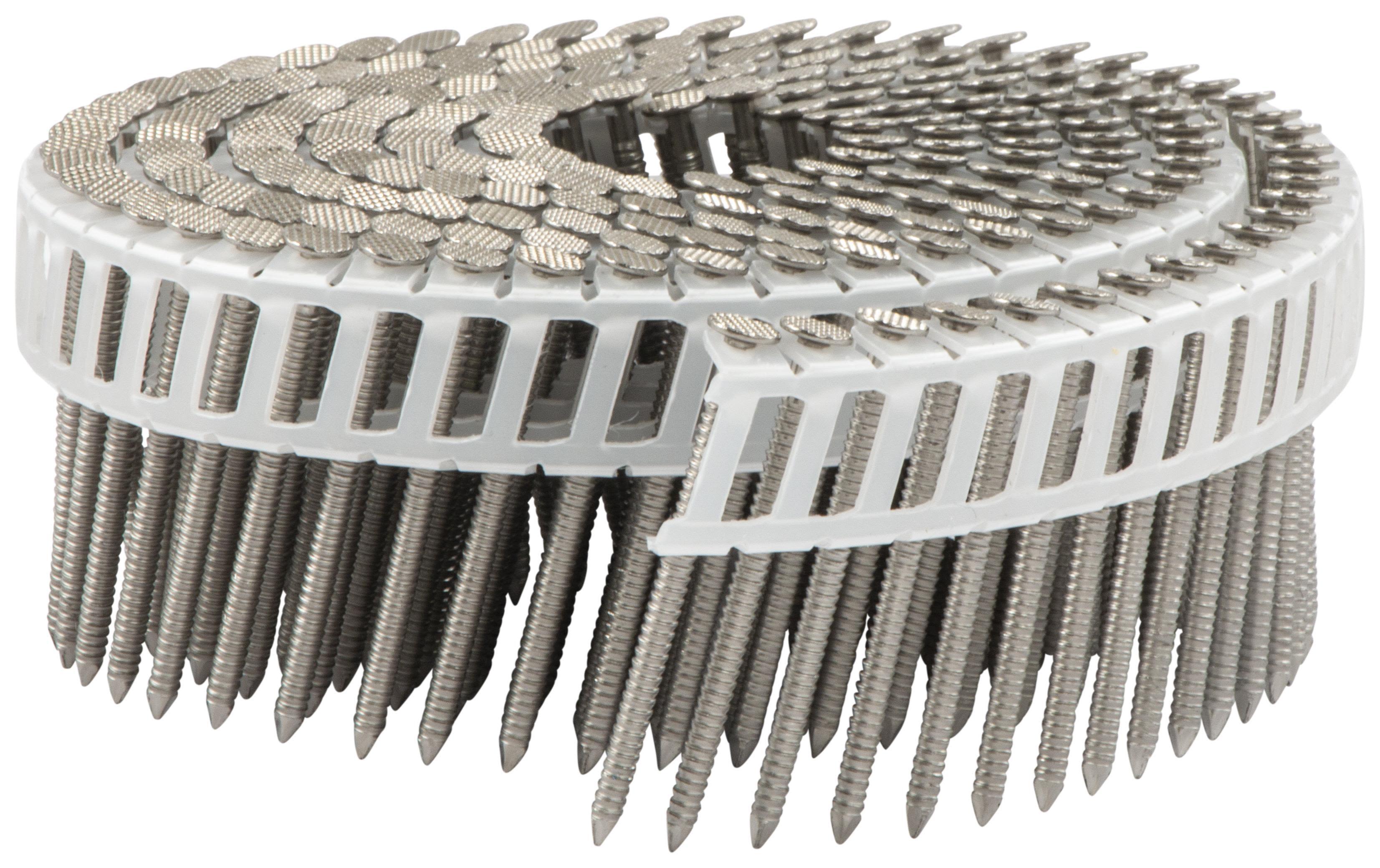 TJEP PC 28/48 Ringspik platt huvud med räfflor, 2400-pack