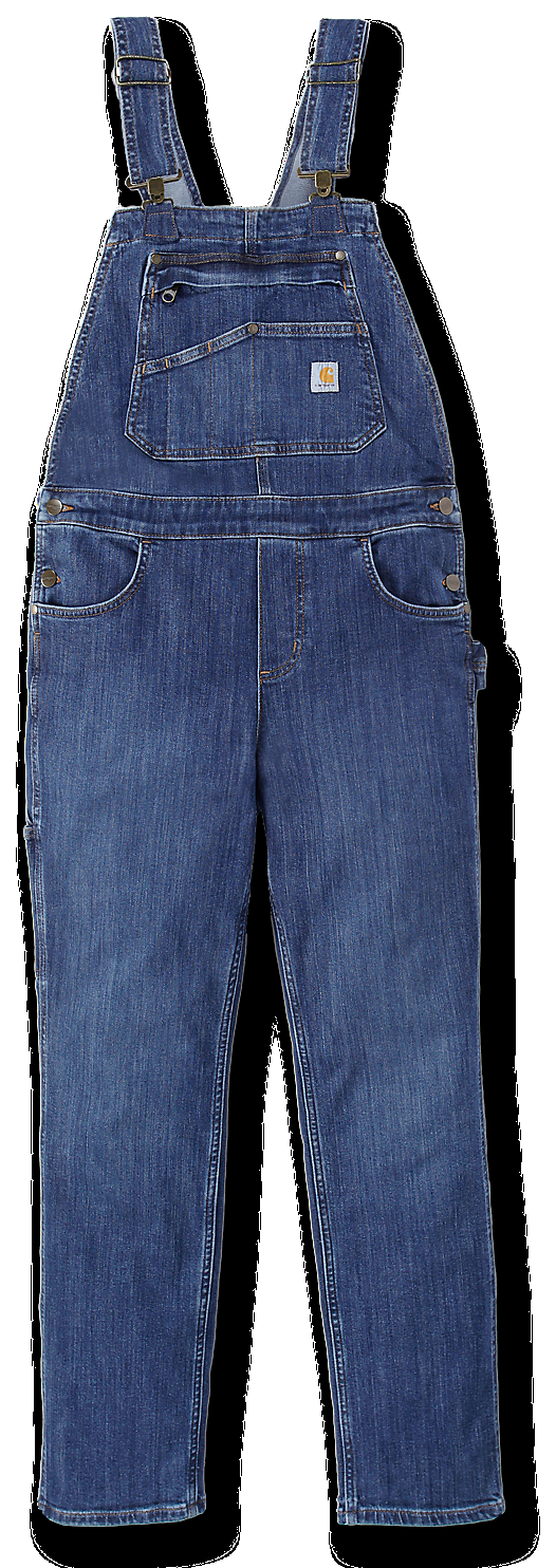 Carhartt 106002HE4-S Hängselbyxa blå S