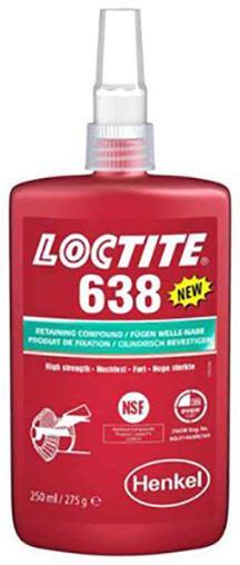 Loctite 638 Gjengelåsing 250 ml, høy viskositet