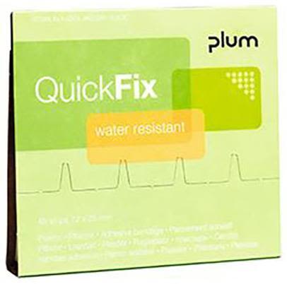 Plum QuickFix Water Resistant Plåster refill, 45 st