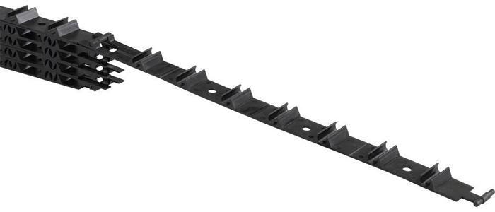 Uponor Fix Rörhållarskena utan hullingar, 500 x 12 mm