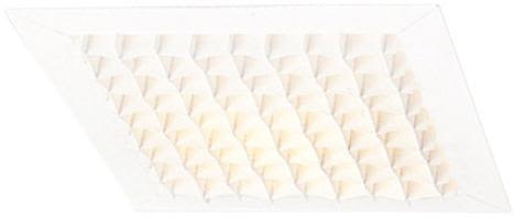 Westal Quattro Takfotsarmatur E27, vit, 120 x 250 mm