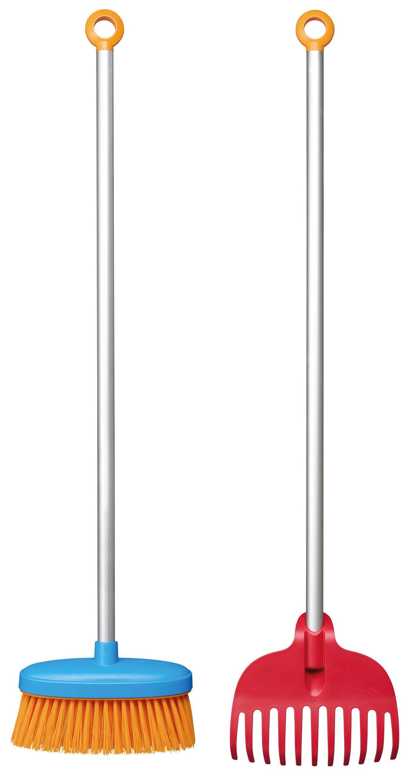 Fiskars MyFirst Fiskars 1062474 Trädgårdsset med borste och kratta