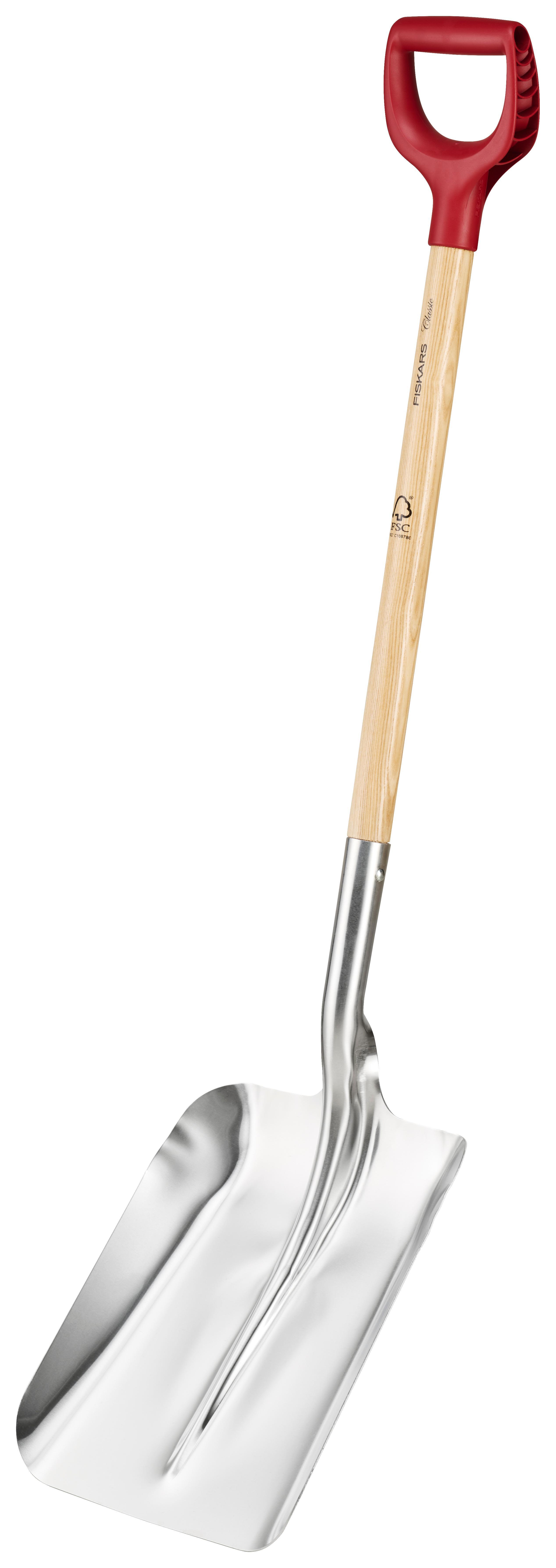 Fiskars 1073042 Skyffel aluminium, lång