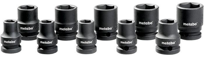 Metabo 1110791 Hylsnyckelsats med 10 hylsnycklar