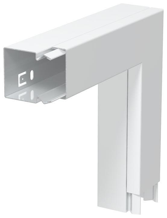 Obo Bettermann 6248993 L-vinkel elförzinkad, polarvit 40 x 40 mm